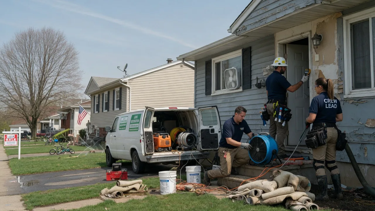 Flood Cleanup in Sutherland Springs, TX near me